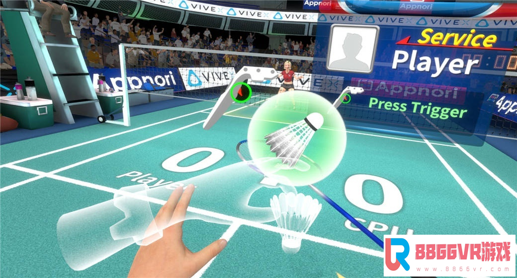 [VR交流学习] 羽毛球之王 VR (Badminton Kings VR) vr game crack1696 作者:蜡笔小猪 帖子ID:858 羽毛球,之王,badminton