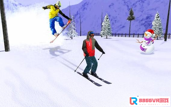 [Android VR] 滑雪冒险VR（Skiing Adventure VR）9386 作者:baochunyu 帖子ID:2140 滑雪,冒险