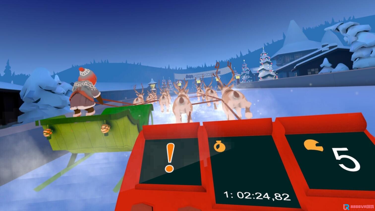 [Oculus quest] 2021 年圣诞老人驯鹿赛（Santas Reindeer Racing）6390 作者:yuanzi888 帖子ID:4917 