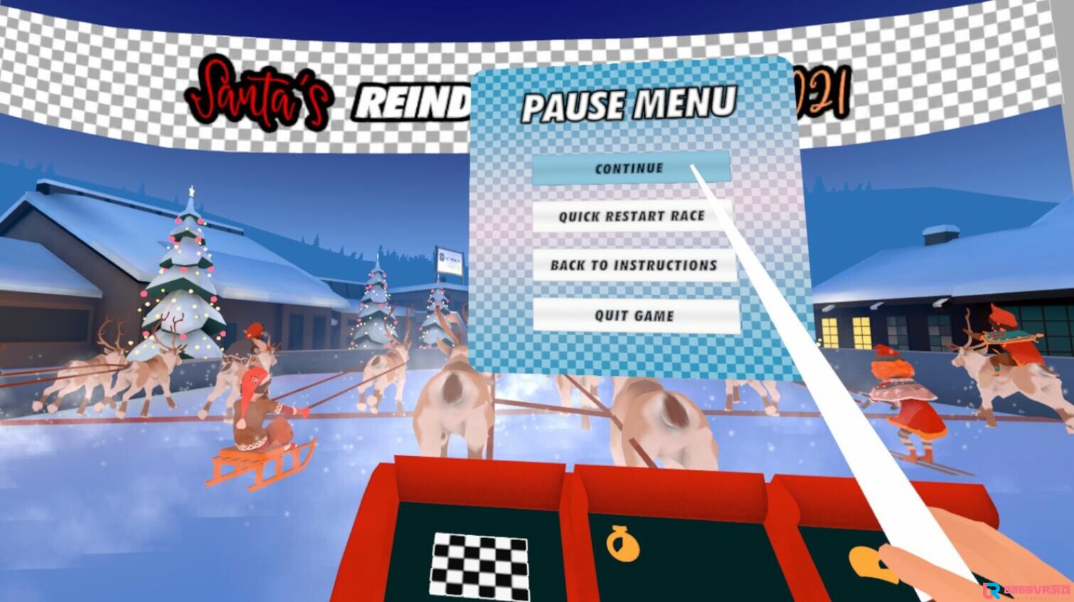 [Oculus quest] 2021 年圣诞老人驯鹿赛（Santas Reindeer Racing）9920 作者:yuanzi888 帖子ID:4917 