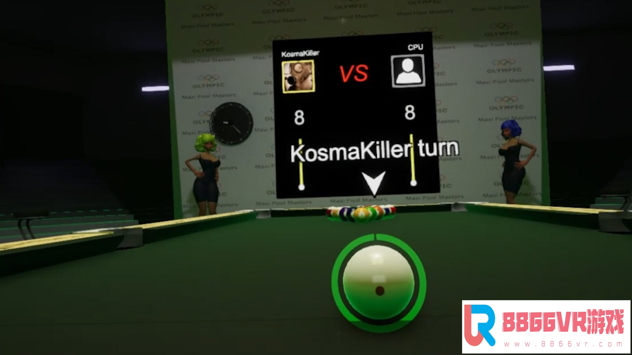 [VR交流学习] 台球大师 VR (Maxi Pool Masters VR) vr game crack1116 作者:蜡笔小猪 帖子ID:980 破解,台球,pool,masters