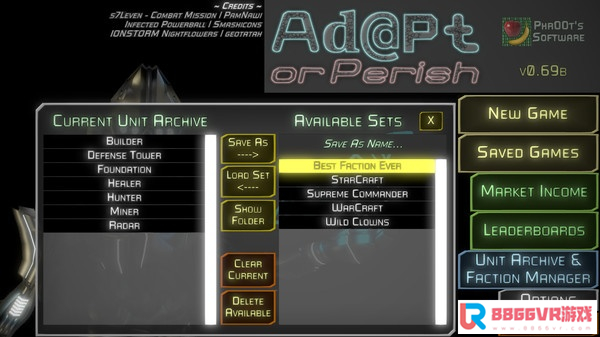 [VR交流学习]顺应或灭亡 Adapt or Perish.1651 作者:admin 帖子ID:1430 交流学习,顺应,灭亡