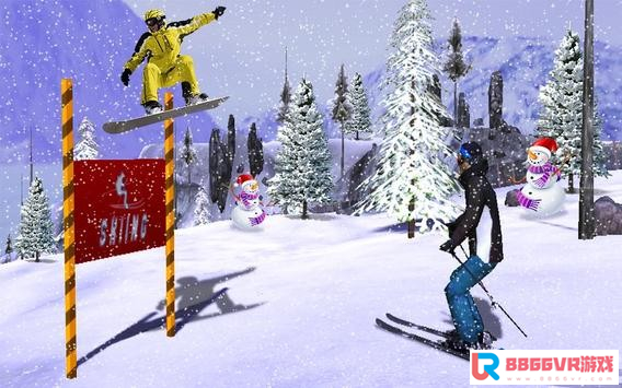 [Android VR] 滑雪冒险VR（Skiing Adventure VR）9037 作者:baochunyu 帖子ID:2140 滑雪,冒险