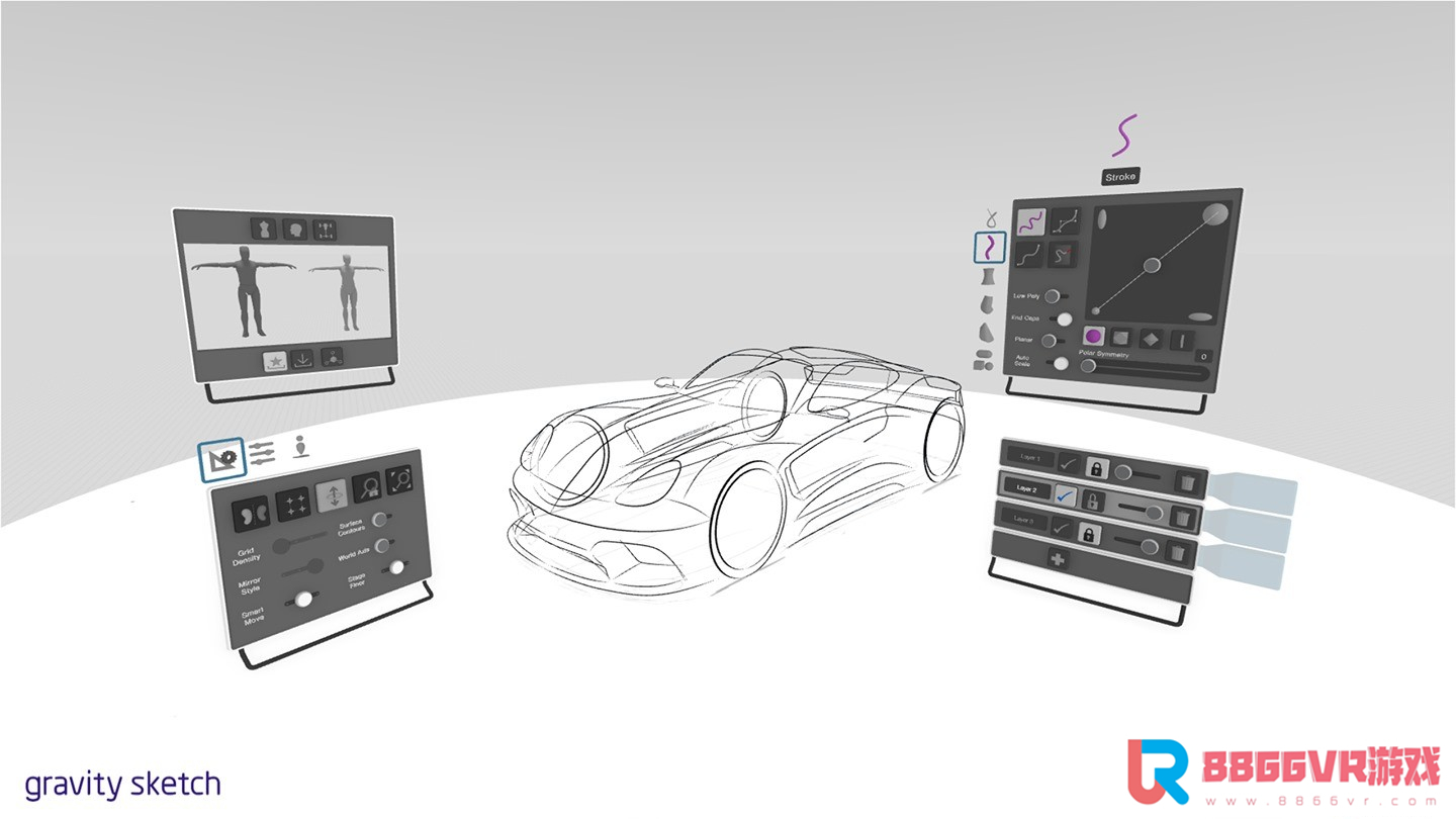 [Oculus quest] 重力绘图（Gravity Sketch）4581 作者:admin 帖子ID:2247 如何共享,共享