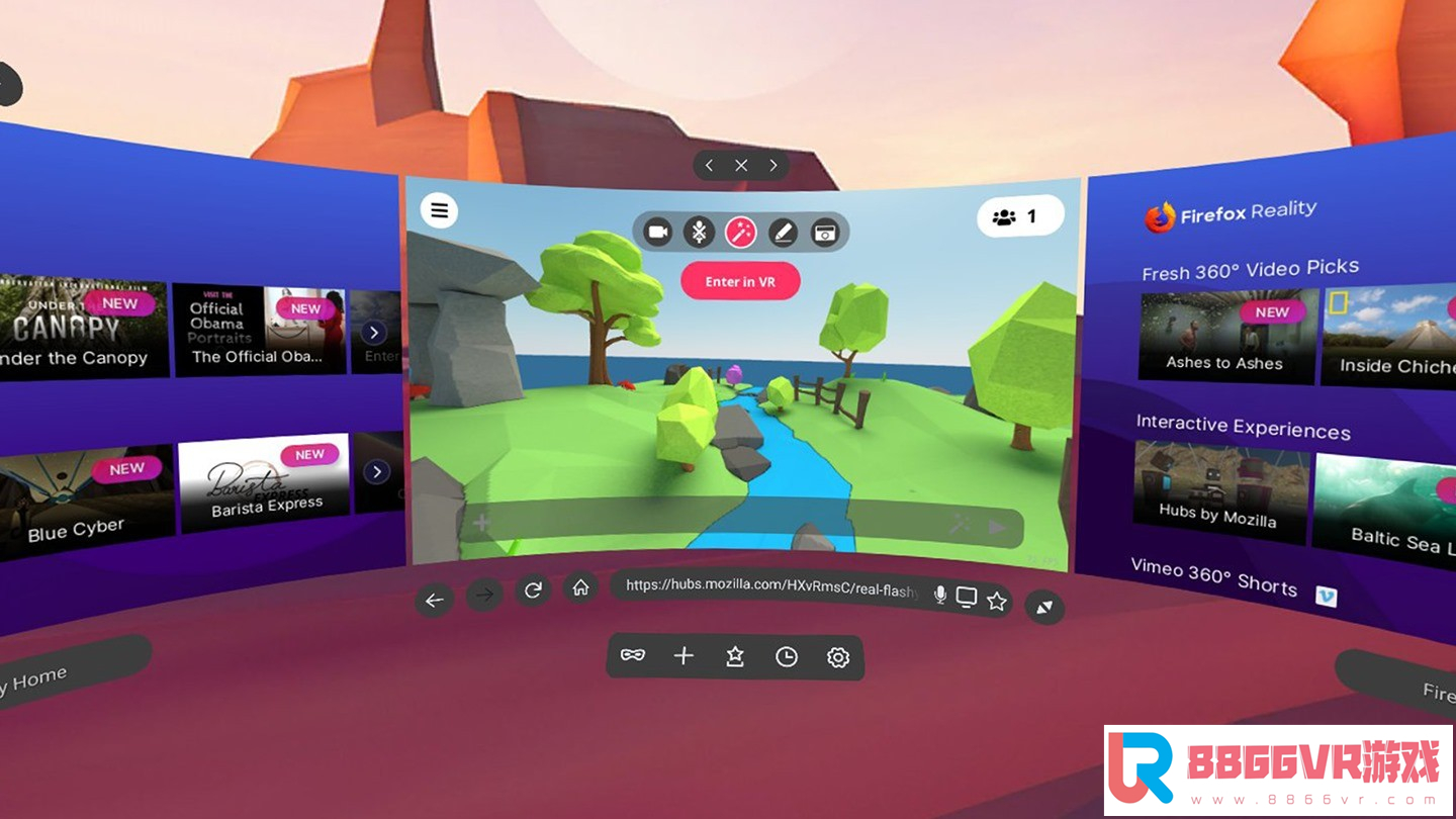 [VR共享内容]火狐VR浏览器（Firefox Reality VR）oculus GO4485 作者:admin 帖子ID:2405 火狐4浏览器,浏览器有哪些,浏览器下