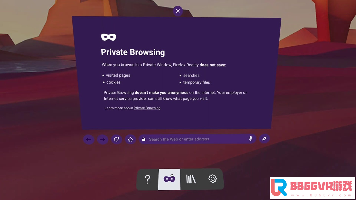 [VR共享内容]火狐VR浏览器（Firefox Reality VR）oculus GO1928 作者:admin 帖子ID:2405 火狐4浏览器,浏览器有哪些,浏览器下