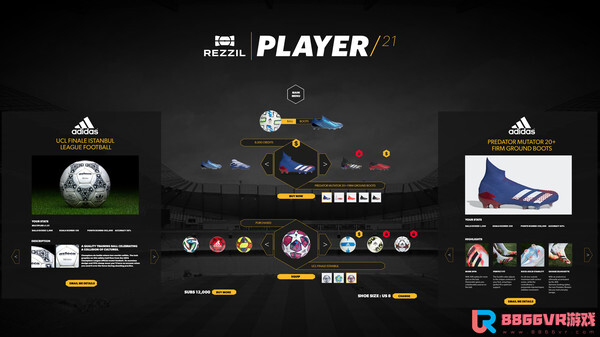 [VR游戏下载] 足球训练模拟器 VR（Rezzil Player 21）+DLC版4029 作者:admin 帖子ID:3611 