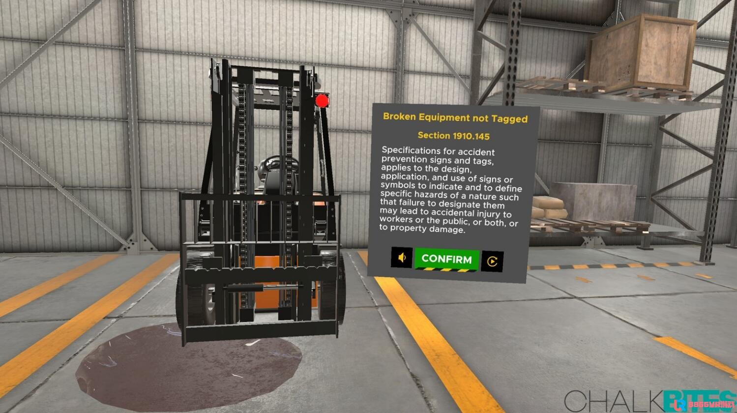 [Oculus quest] OSHA (仓库管理)安全模拟器（OSHA Training Simulator）1993 作者:yuanzi888 帖子ID:4718 