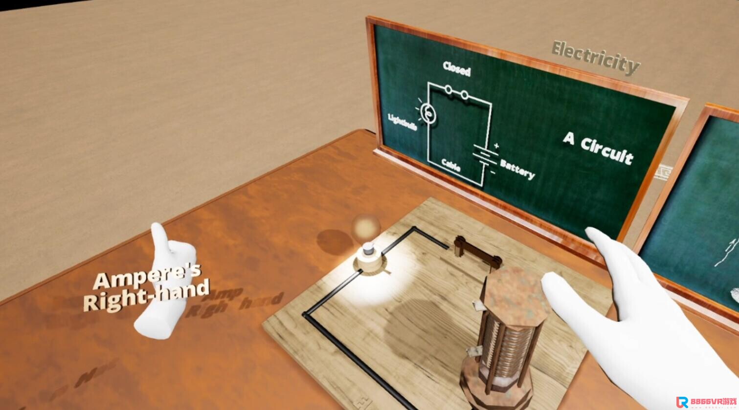 [Oculus quest] 磁铁实验（Faraday’s Magnets）7276 作者:yuanzi888 帖子ID:4740 