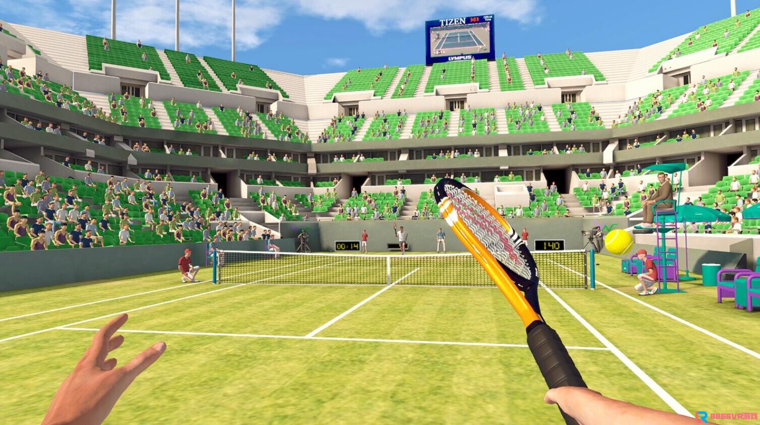 [Oculus quest] 真正的网球模拟器（First Person Tennis）6347 作者:yuanzi888 帖子ID:4756 
