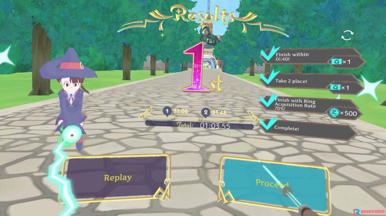 [Oculus quest] 小魔女学园 汉化版（Little Witch Academia: VR Broom Ra...2525 作者:yuanzi888 帖子ID:4789 