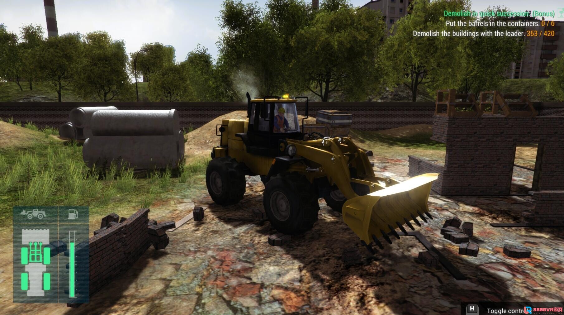 [Oculus quest] 工程机械模拟器（Construction Machine Simulator）8033 作者:yuanzi888 帖子ID:4829 