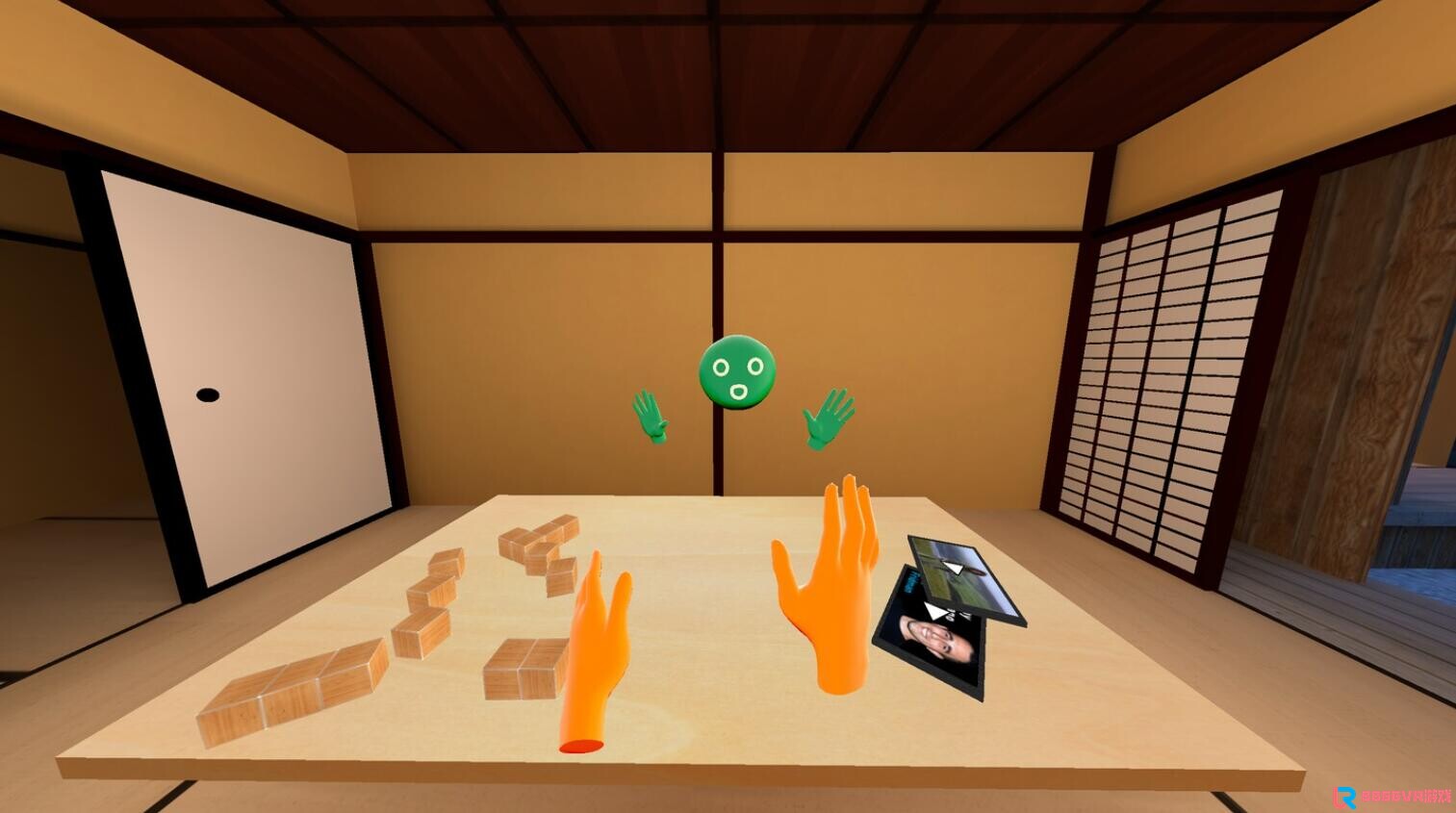 [Oculus quest] 积木比拼（Bonsai Desk）5390 作者:yuanzi888 帖子ID:4849 