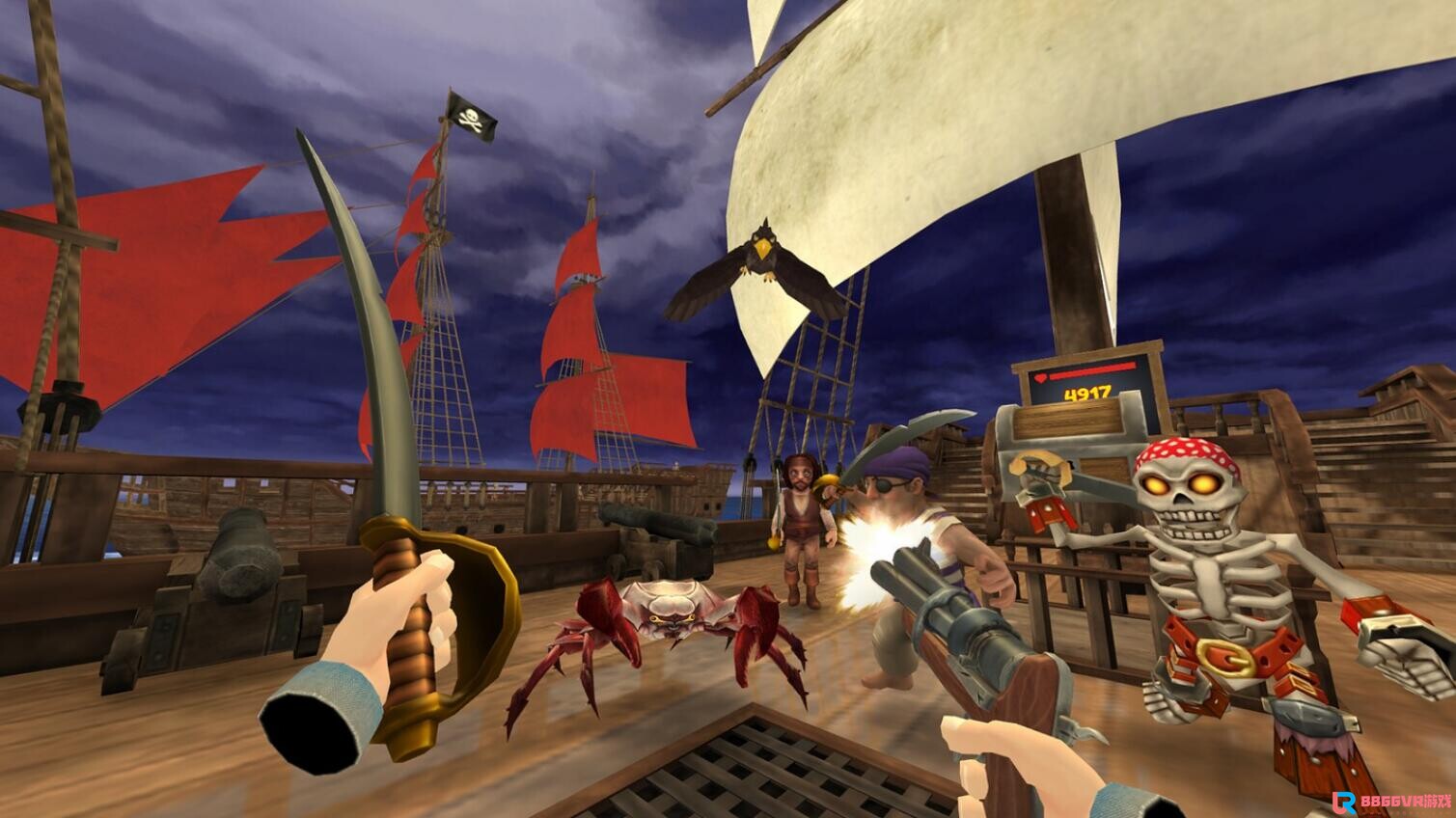 [Oculus quest] 甲板上的海盗（Pirates on Deck VR）4280 作者:yuanzi888 帖子ID:4854 