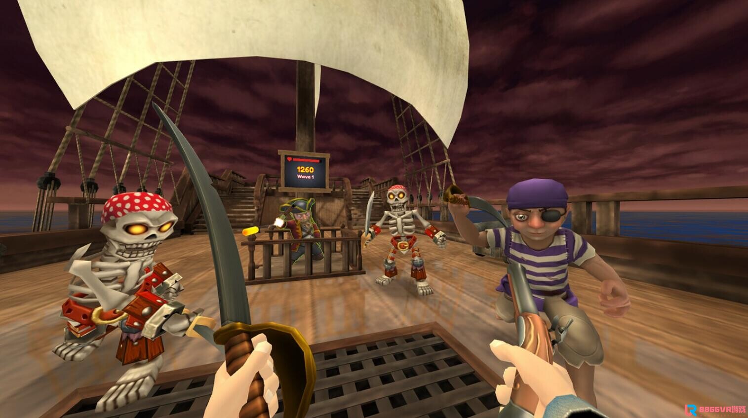 [Oculus quest] 甲板上的海盗（Pirates on Deck VR）2730 作者:yuanzi888 帖子ID:4854 