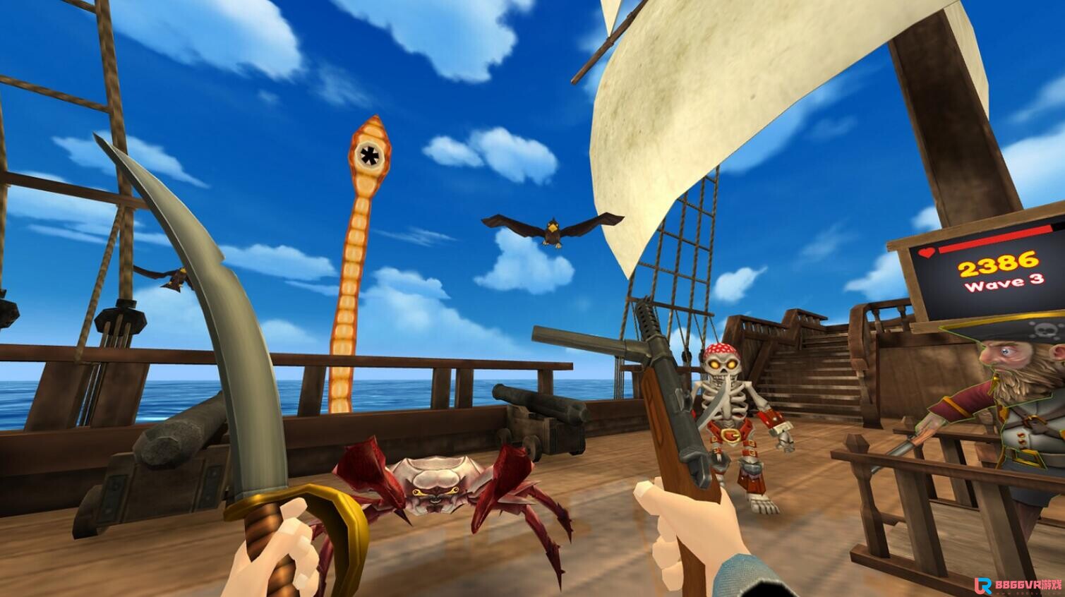 [Oculus quest] 甲板上的海盗（Pirates on Deck VR）3417 作者:yuanzi888 帖子ID:4854 