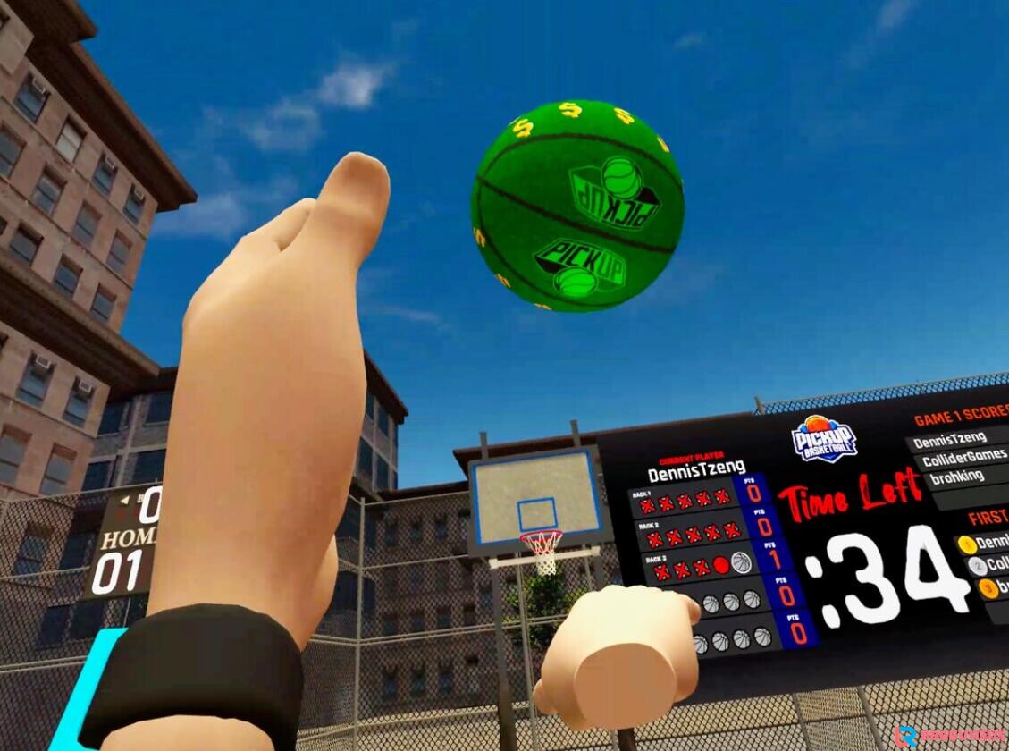 [Oculus quest] 街头篮球VR（Pickup Basketball VR）2502 作者:yuanzi888 帖子ID:4861 