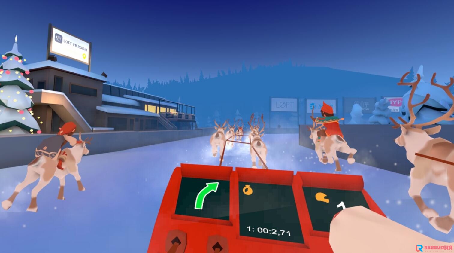 [Oculus quest] 2021 年圣诞老人驯鹿赛（Santas Reindeer Racing）208 作者:yuanzi888 帖子ID:4917 