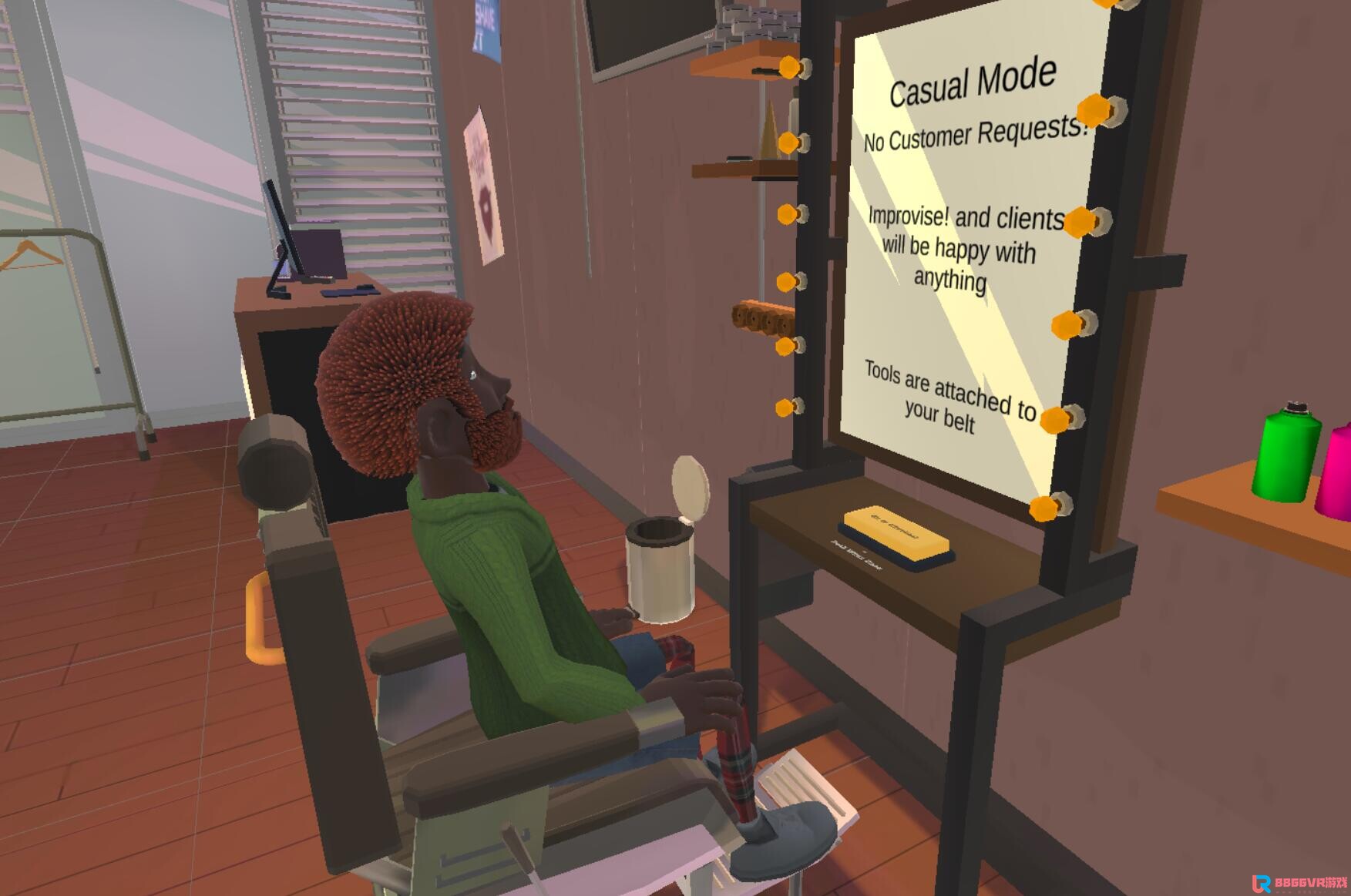[Oculus quest] 理发店模拟器（Barbershop Simulator VR）764 作者:yuanzi888 帖子ID:5044 