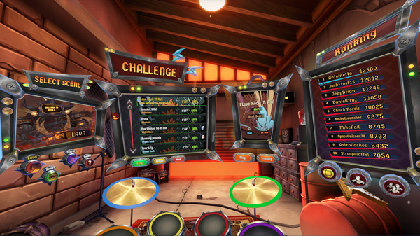 [免费VR游戏下载] 恶魔击鼓 VR（Drums Rock）798 作者:admin 帖子ID:5402 