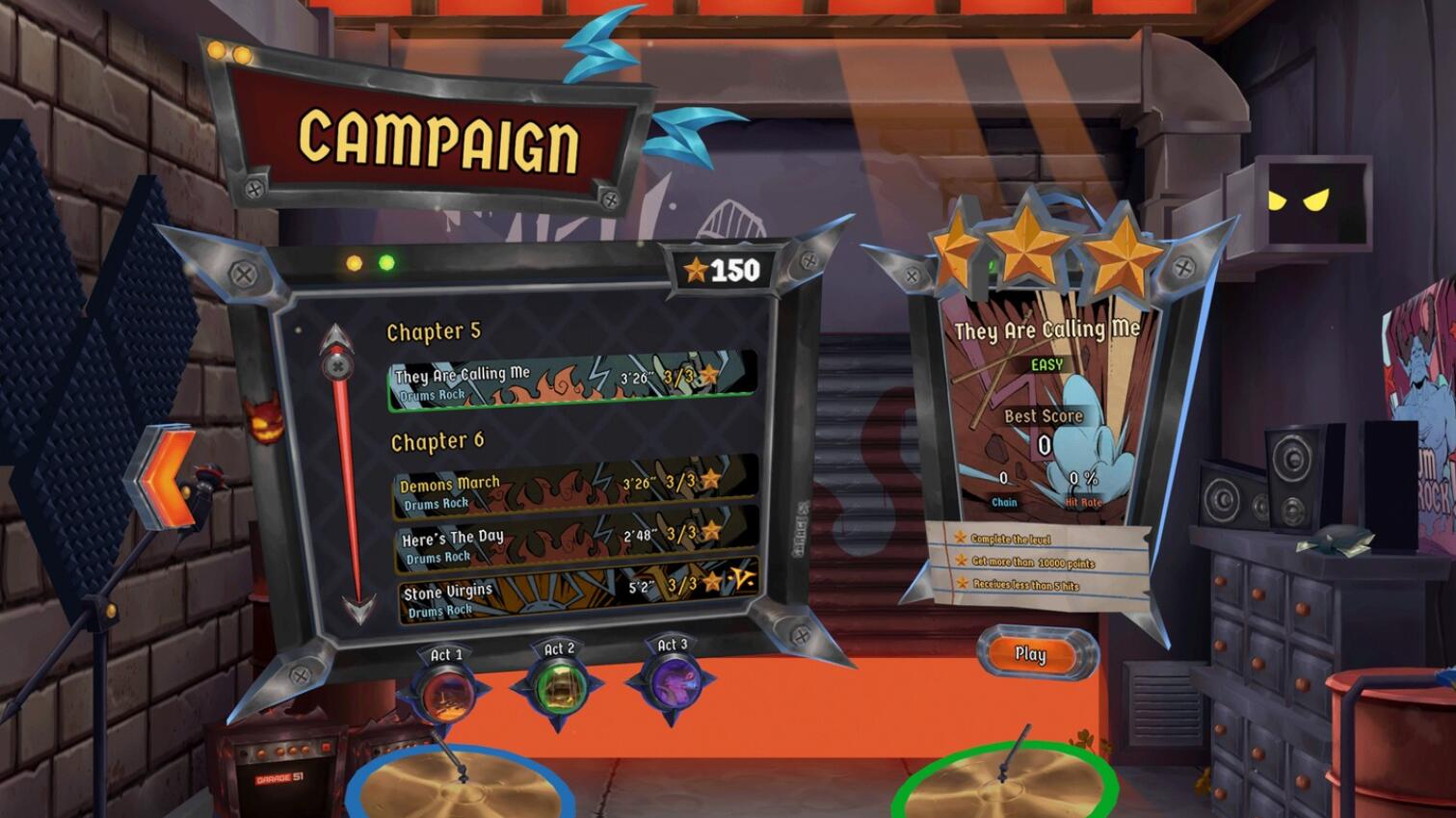 [Oculus quest] 恶魔击鼓 VR（Drums Rock）5476 作者:admin 帖子ID:5418 