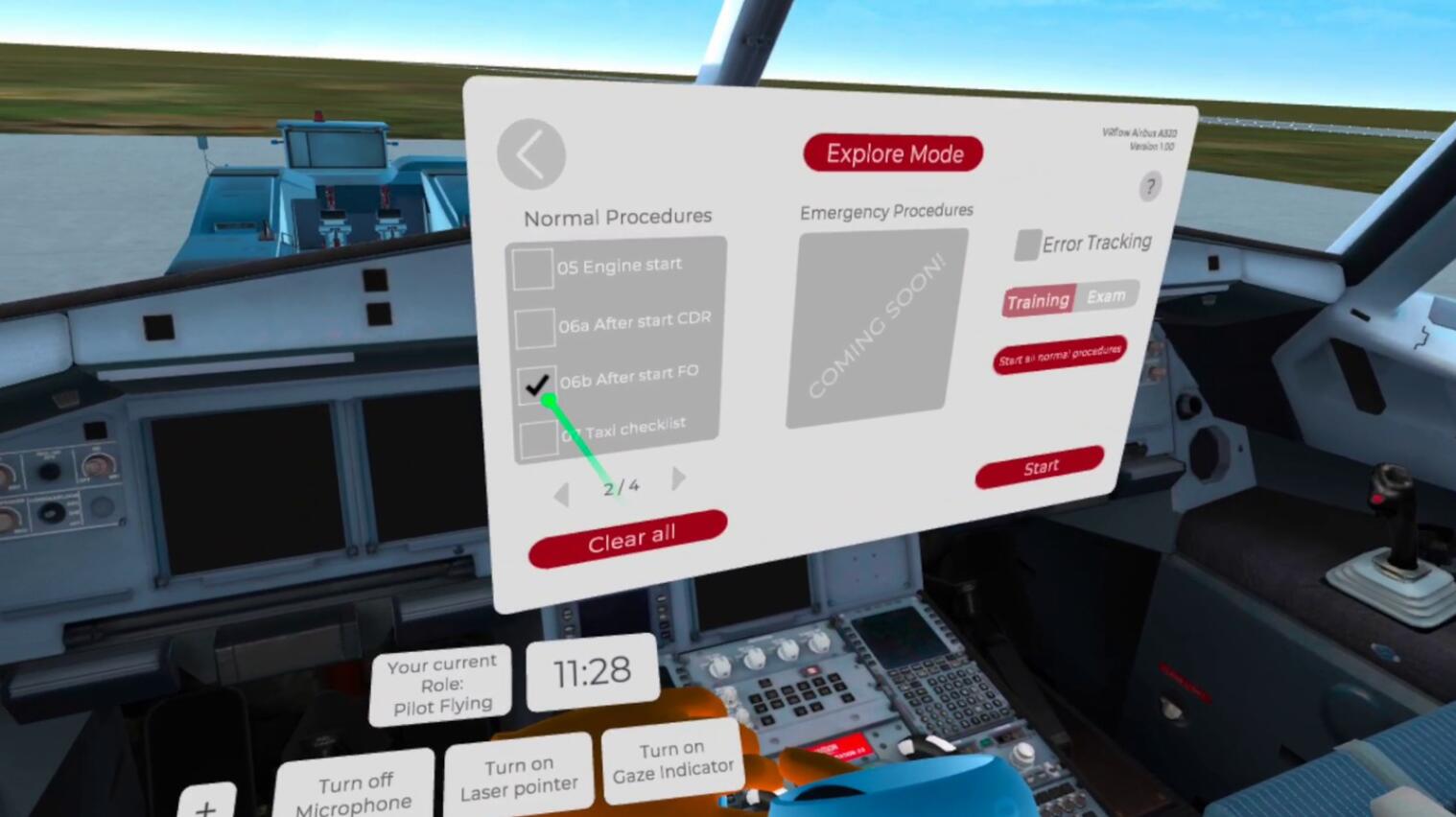 [Oculus quest] 飞行员驾驶训练模拟器（VRflow Airbus A320）1231 作者:admin 帖子ID:5423 