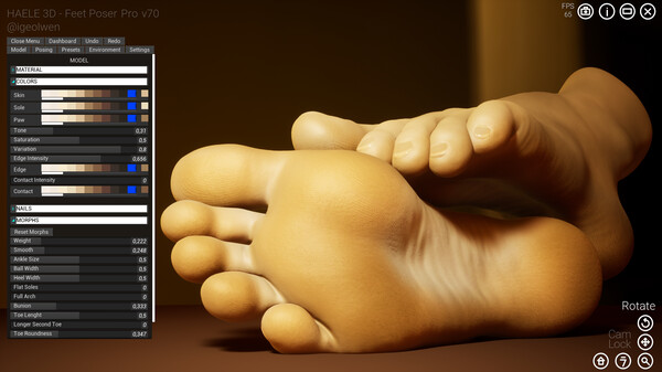 [VR游戏下载] 足控狂喜（HAELE 3D - Feet Poser Pro）2337 作者:admin 帖子ID:6082 